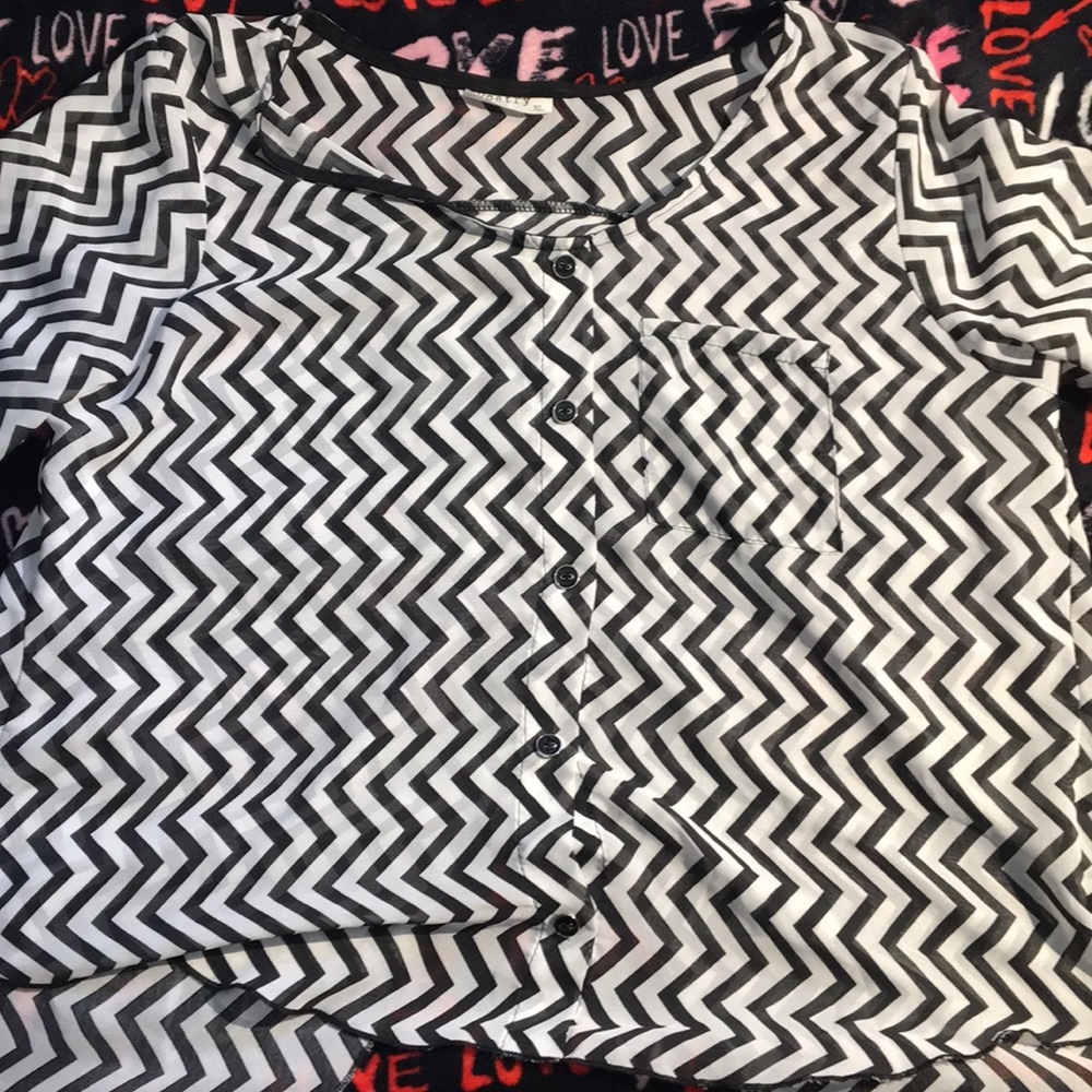 Stripped crop top